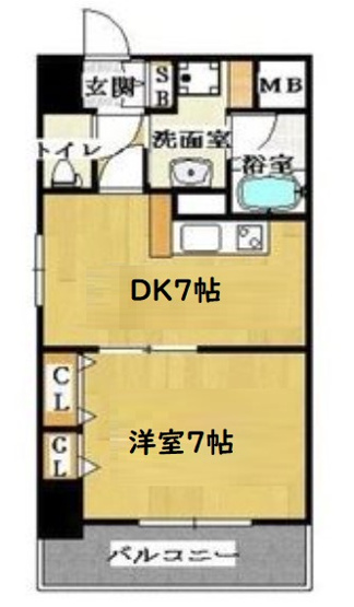 【間取り】 | CITY SPIRE難波南