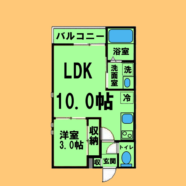 GRANDTIC MIZUKIRIの間取り