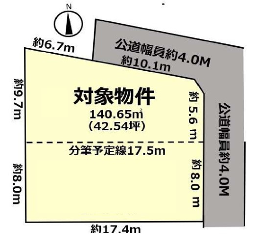 日進市藤塚３丁目土地の画像