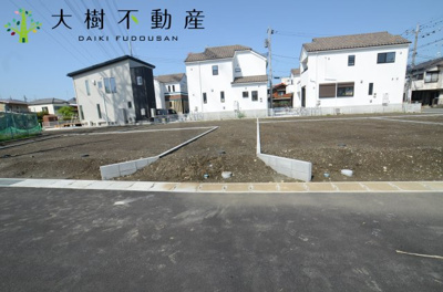 【前面道路含む現地写真】 | 海老名市門沢橋2丁目　売地　全１０区画　