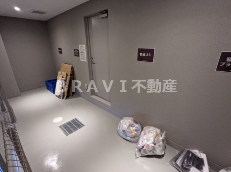 ポラリス松ヶ枝 BRAVI不動産のその他共用部分|【ポラリス松ヶ枝】２４時間ゴミ出し可能なごみ置場