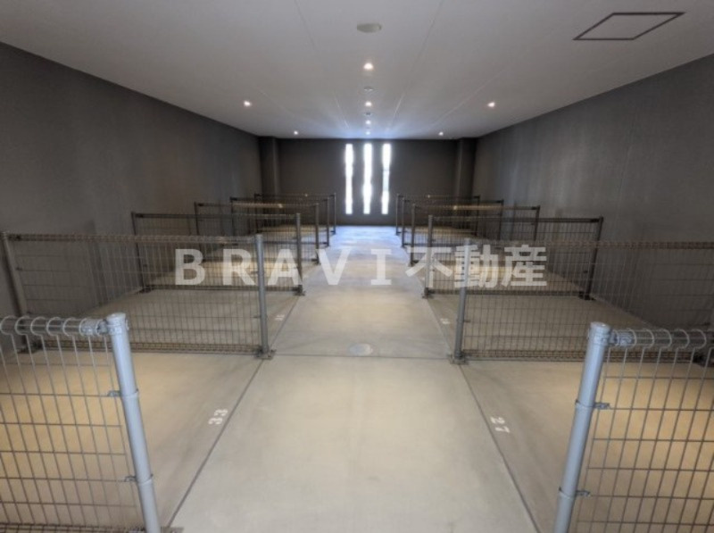 ポラリス松ヶ枝 BRAVI不動産のその他共用部分|【ポラリス松ヶ枝】全戸無料の出し入れしやすいサイクルポート