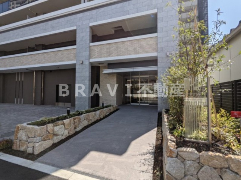 ポラリス松ヶ枝 BRAVI不動産の外観パース|【ポラリス松ヶ枝】落ち着いた外観です