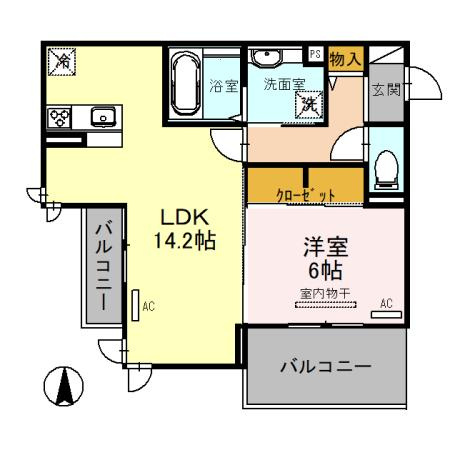 【間取り】 | D-roomN・KⅠ
