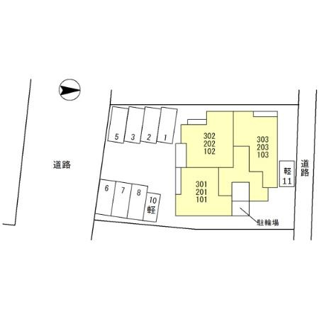 D-roomN・KⅠの区画図