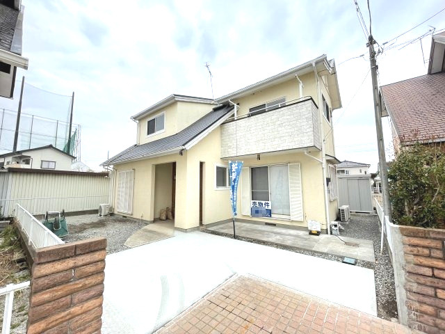 玉村町大字五料　中古住宅の外観|2022.4撮影