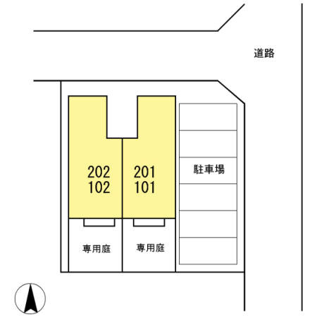 【区画図】 | セジュール飯村北