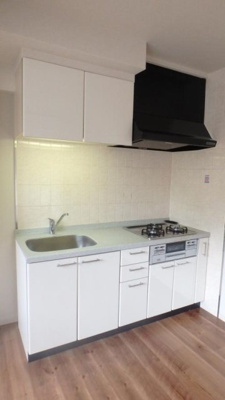 【キッチン】 | デュオ・スカーラ麹町 | システムキッチン（3口ガスコンロ・グリル付）