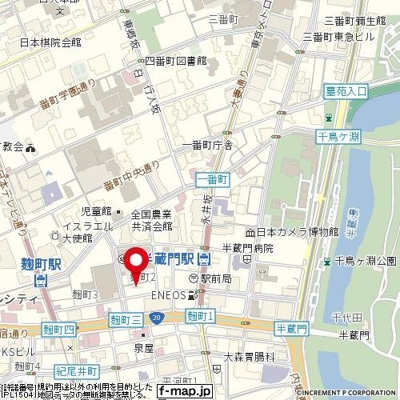 【地図】 | デュオ・スカーラ麹町