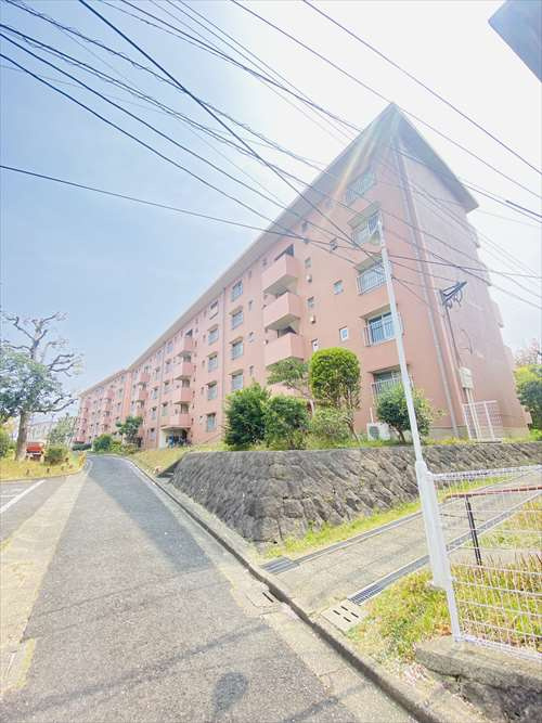 日の里団地39棟の外観