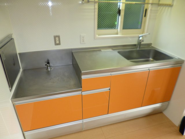 倉敷市広江５丁目のアパートのキッチン