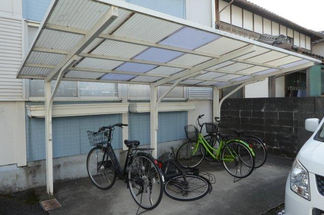 エスポワールマンションAのその他共用部分|自転車置き場
