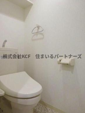 RizGrande 花畑駅前のトイレ|トイレもきれいです