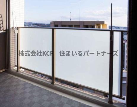 RizGrande 花畑駅前のバルコニー|陽当たり良好なバルコニーです