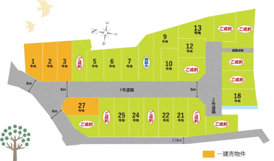 【区画図】 | 大枝中山町新築一戸建 　全28区画 | 全28区画