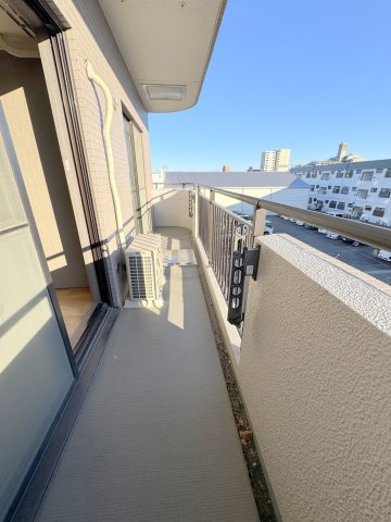 オーベルジュ戸田のバルコニー