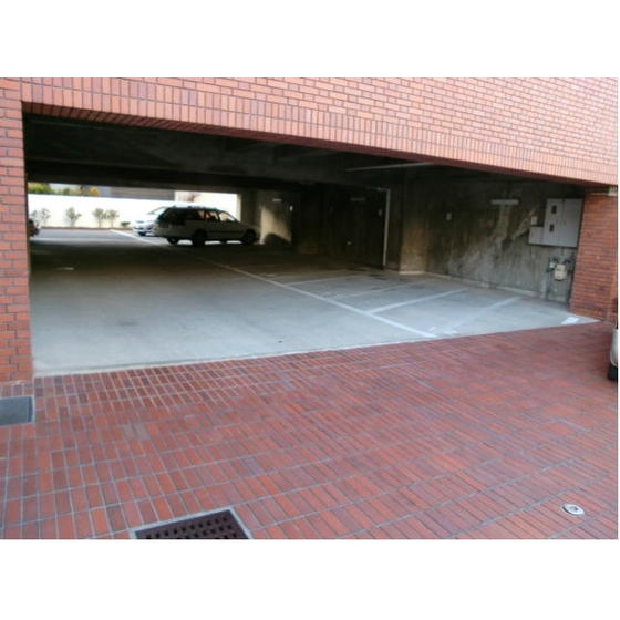 岐阜市山口町の駐車場の外観