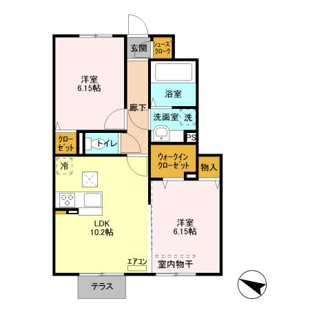 【間取り】 | 舘の杜 アクシア（B棟）