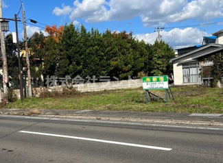 【前面道路含む現地写真】 | 青森市浪岡若松