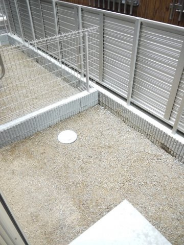 グランテージ上浜のバルコニー|庭