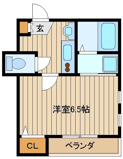 【間取り】 | ハイネス新江古田