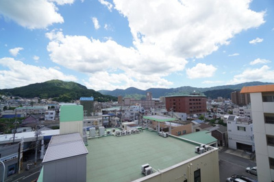 【展望】 | シャルマンコーポ船越E棟（リノベ済） | 現地（2022年7月29日11:00頃）撮影