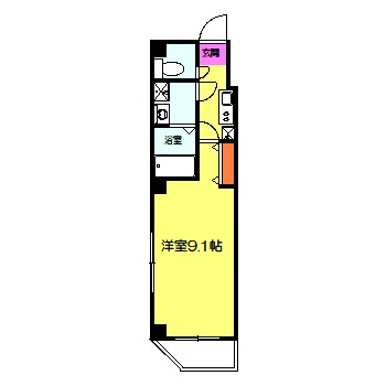 リンクスクエア船橋の間取り
