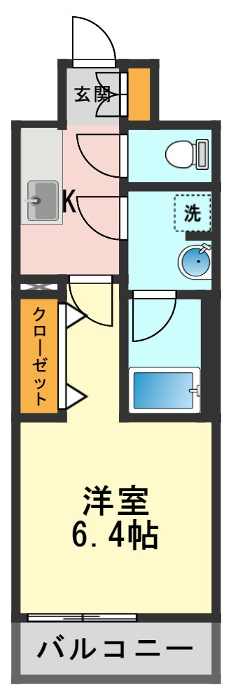 グランヴァンプレミアム新小岩の間取り