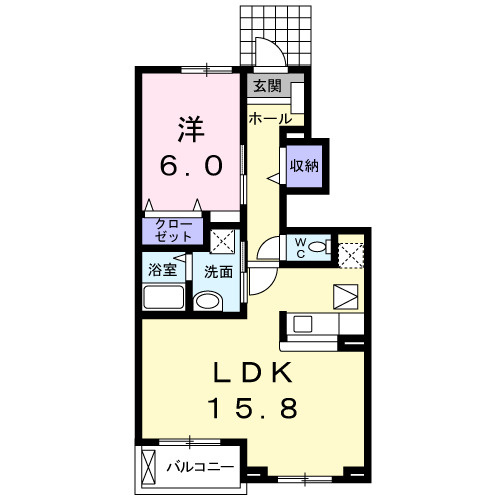 【間取り】 | エリーゼB