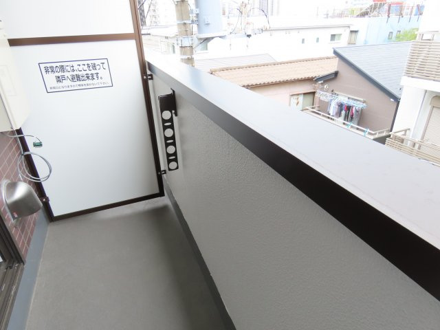 リンクスクエア船橋のバルコニー