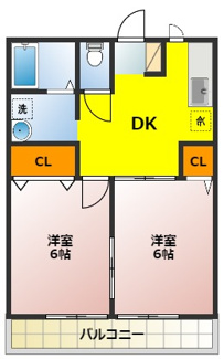 【間取り】 | ハイムロッシュ