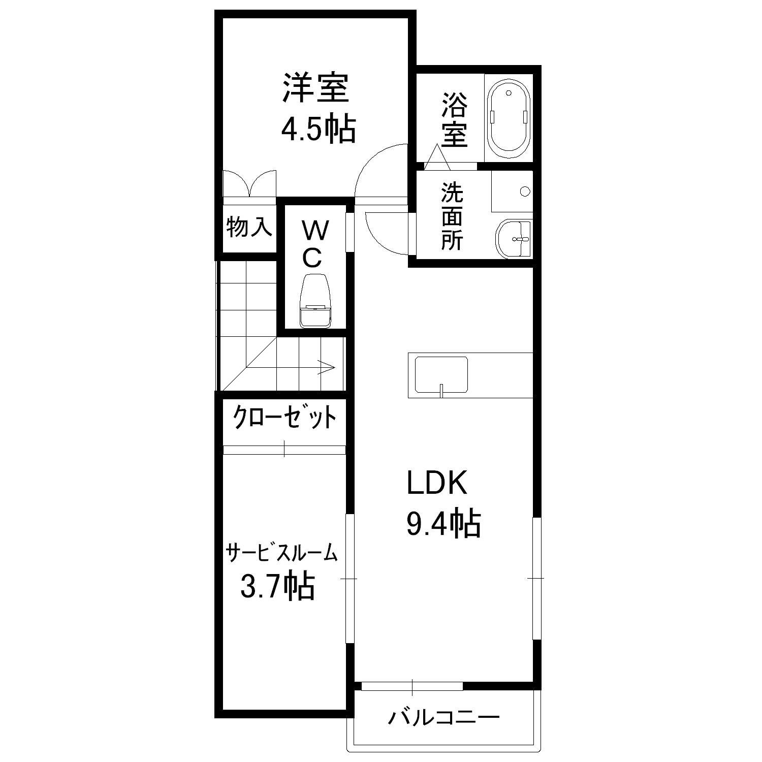 Lotta(ロッタ)の間取り