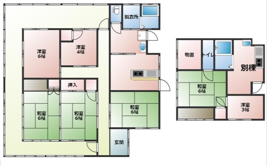 鏡町塩浜戸建住宅