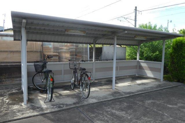 ラ・ポルトのその他共用部分|自転車置き場