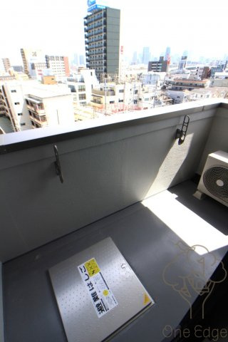 T-RISE塚本のバルコニー