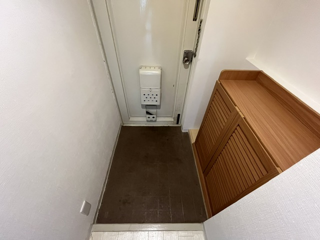 狭山ハウス3号棟の玄関