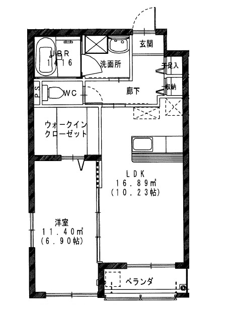 ダウントンの間取り
