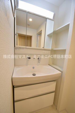 ルアナ北梅田の洗面所