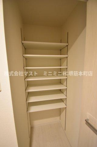 ルアナ北梅田の収納