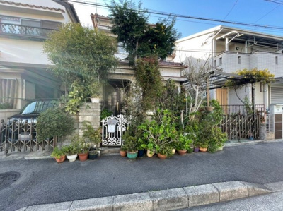 【前面道路含む現地写真】 | 福泉小・建築条件なし・南東向き・区画整理地内・堺市西区草部 | 解体してきれいになります(^^)/更地渡しです!(^^)!