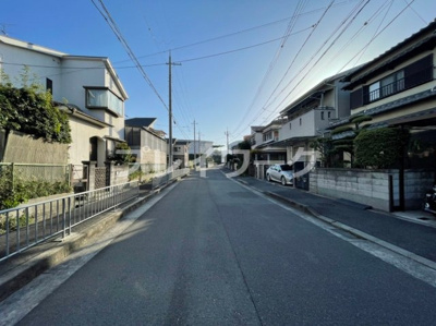 【前面道路含む現地写真】 | 福泉小・建築条件なし・南東向き・区画整理地内・堺市西区草部 | 解体してきれいになります(^^)/更地渡しです!(^^)!