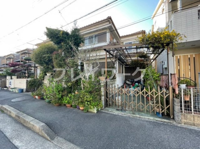 【前面道路含む現地写真】 | 福泉小・建築条件なし・南東向き・区画整理地内・堺市西区草部 | 解体してきれいになります(^^)/更地渡しです!(^^)!