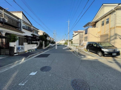 【前面道路含む現地写真】 | 福泉小・建築条件なし・南東向き・区画整理地内・堺市西区草部 | 解体してきれいになります(^^)/更地渡しです!(^^)!