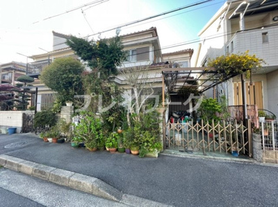 【前面道路含む現地写真】 | 福泉小・建築条件なし・南東向き・区画整理地内・堺市西区草部 | 解体してきれいになります(^^)/更地渡しです!(^^)!