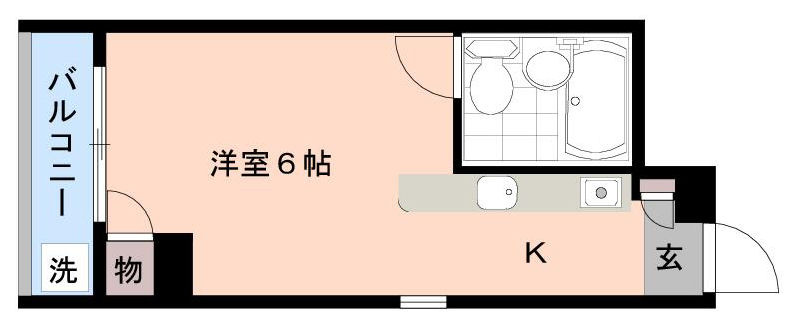 ファーランジュ西中延の間取り
