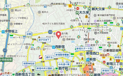 【地図】 | リブリ・西新宿 | コムハウジングにおまかせください！０３－３３７６－４６９４