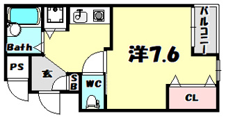 【間取り】 | プレサンス神戸メリケンパーク前