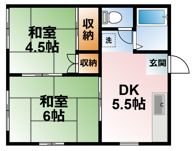 サンステージの間取り