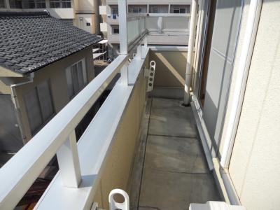 ウエストブリッジⅡのバルコニー