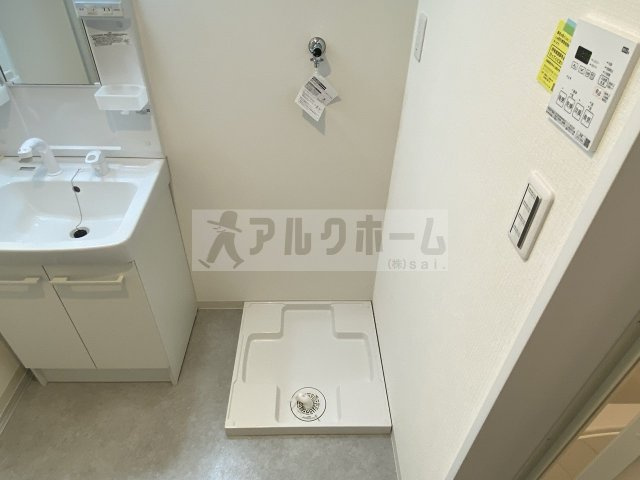 アリーバ古室の洗面所